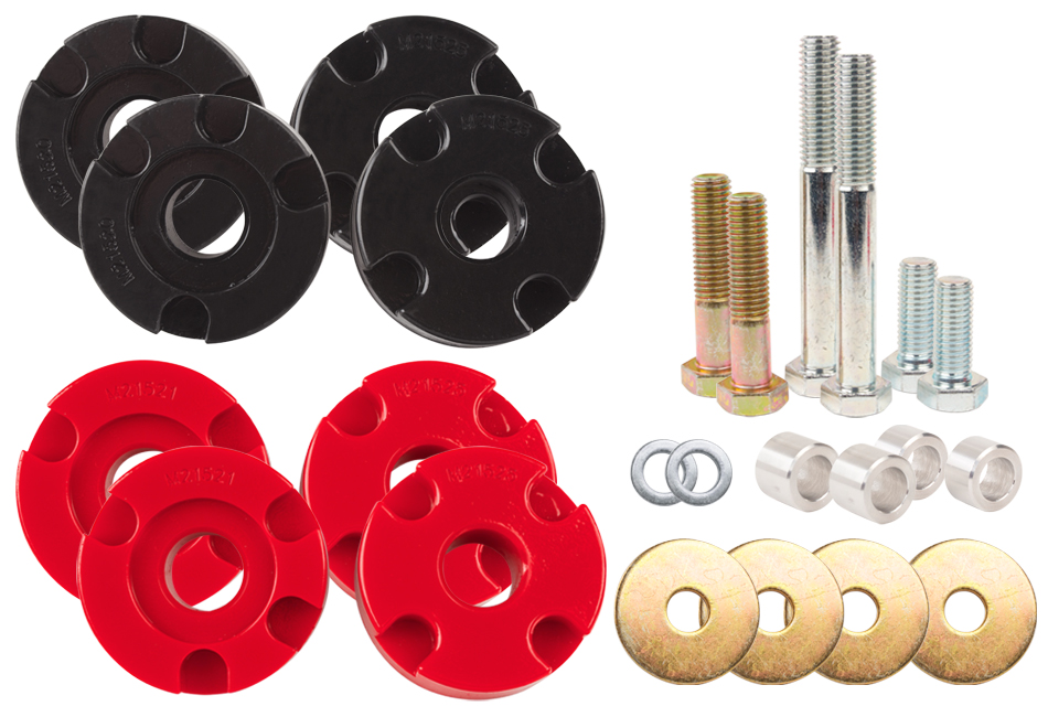 2015-2026 Ford Mustang – Steeda Adjustable Differential Bushing Insert System - Urethane