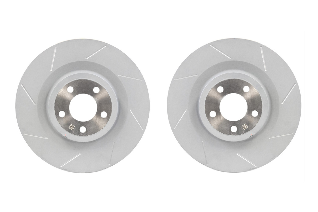 2024-2026 Ford Mustang Dark Horse/GT – Steeda Slotted Rear Rotor Set