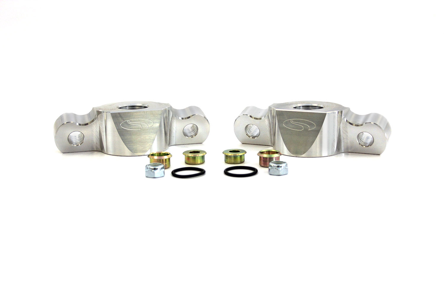 2015-2026 Ford Mustang – Steeda HARDCORE Billet Rear Shock Mount - 12mm Adjustable Pro Action Rear Shocks