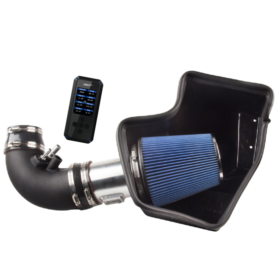 2015-2017 Ford Mustang Bullitt/GT – Steeda ProFlow Ultimate Induction Power Pack w/ SCT BDX