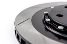 2015-2023 Ford Mustang Mach 1/Bullitt/GT – Steeda Performance Pack Rear Two-Piece 330mm x 25mm Floating Rotors (3)