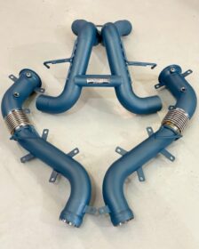 Unobtainium McLaren 570S 3" X-Pipe Race Exhaust - image 7