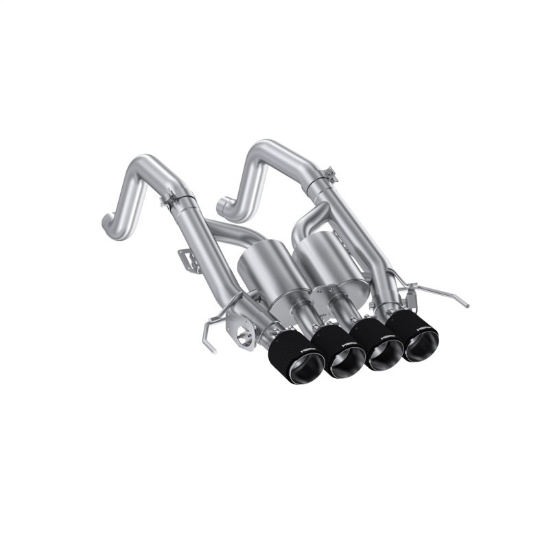 MBRP cat-back exhaust for the 2014-2019 Chevrolet Corvette Stingray (NPP) &mdash; part S70073CF