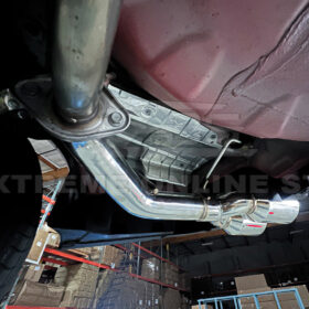Extreme Online Store EOS Subaru WRX Axle Back Muffler Delete Single Wall 4" Quad Tips Exhaust - Image 5