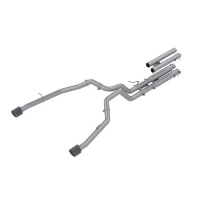 MBRP 2021-2024 Ram 1500 TRX 6.2L Supercharged HEMI 3" Cat-Back T304 w/ Carbon Fiber Tips — Race