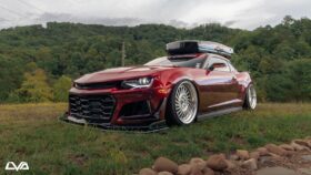 LiquiVinyl 2010-2015 Chevrolet Camaro "ZL1 1LE" Bumper Conversion Front Splitter