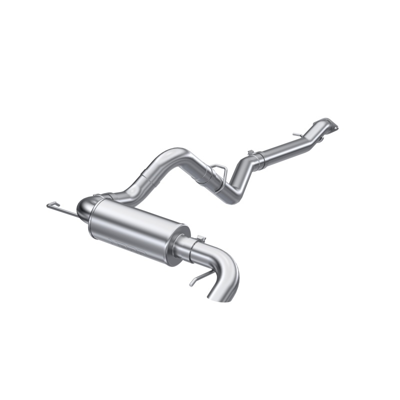 MBRP 2021-2024 Ford Bronco 2.3L/2.7L EcoBoost 3" High-Clearance Cat-Back Aluminized