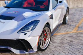 DarwinPRO 2013-2019 Corvette C7 Stingray AR Style Carbon Fiber Side Skirts Extension - image 6