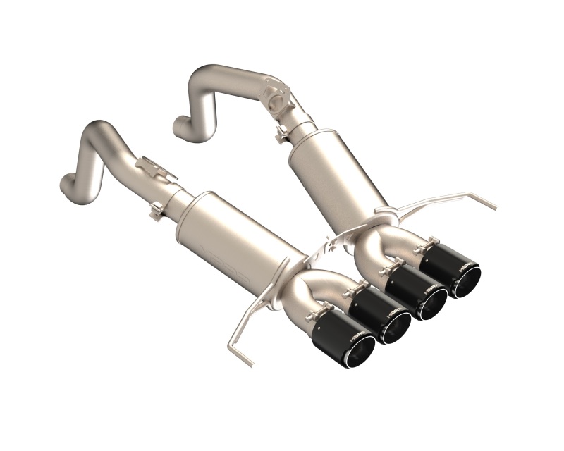 MBRP axle-back exhaust for the 2014-2019 Chevrolet Corvette Stingray &mdash; part S70303CF