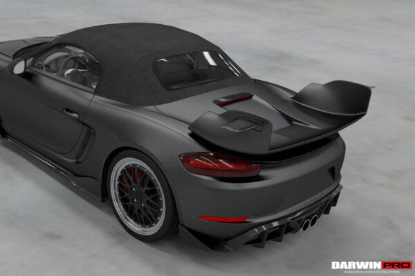 DarwinPRO 2016-2025 Porsche 718 Boxster STM Style Trunk Spoiler