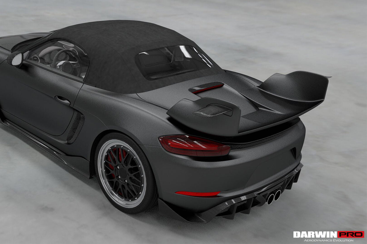 DarwinPRO 2016-2025 Porsche 718 Boxster STM Style Trunk Spoiler