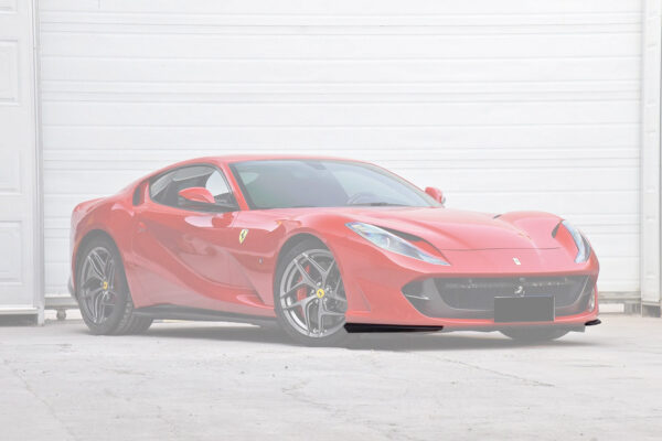 DarwinPRO 2017-2026 Ferrari 812 Superfast / GTS OE Style Dry Carbon Fiber Front Side Splitter