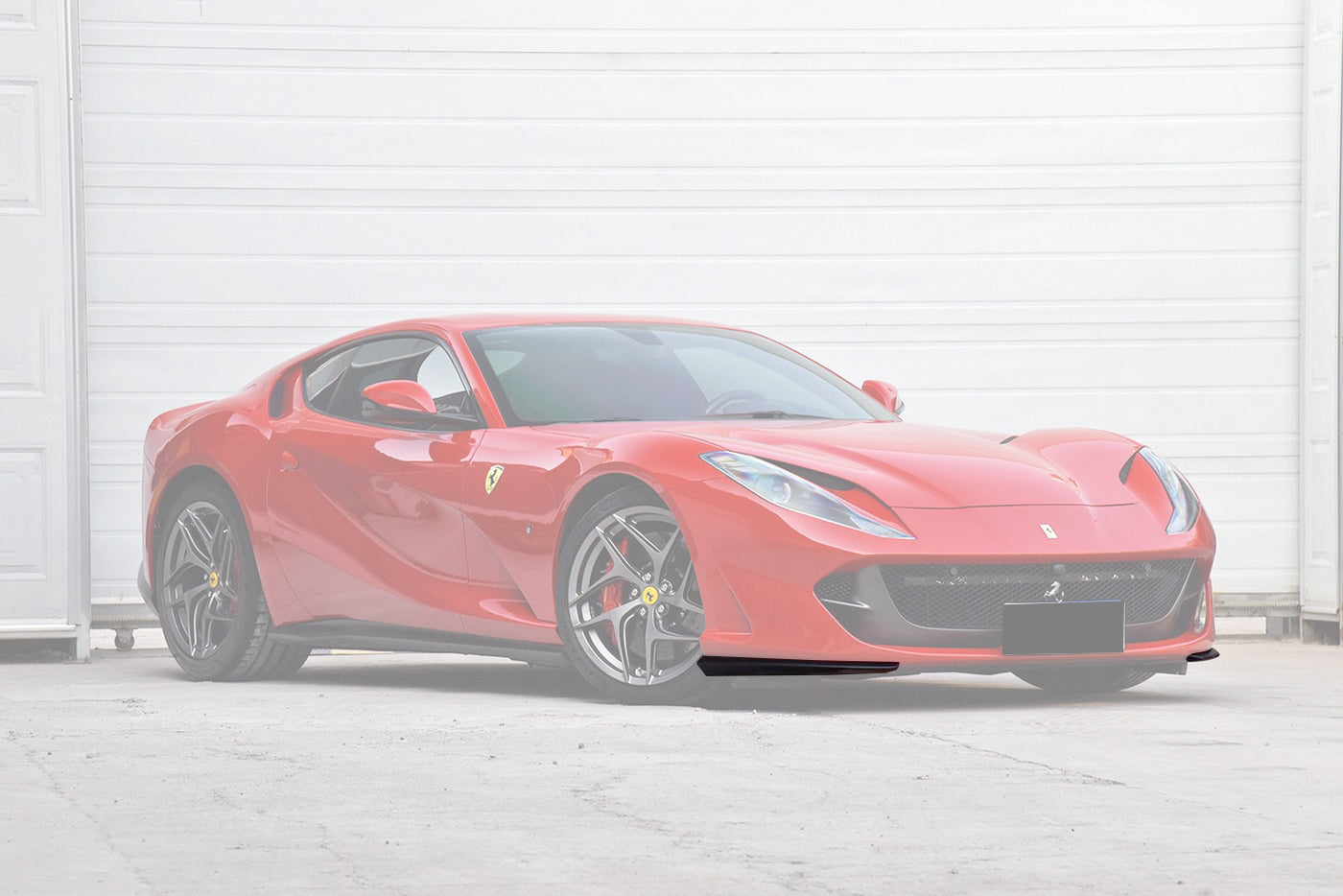 DarwinPRO 2017-2026 Ferrari 812 Superfast / GTS OE Style Dry Carbon Fiber Front Side Splitter