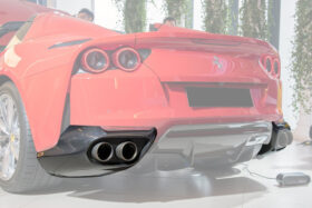 DarwinPRO 2017-2026 Ferrari 812 Superfast / GTS OE Style Dry Carbon Fiber Rear Side Diffuser