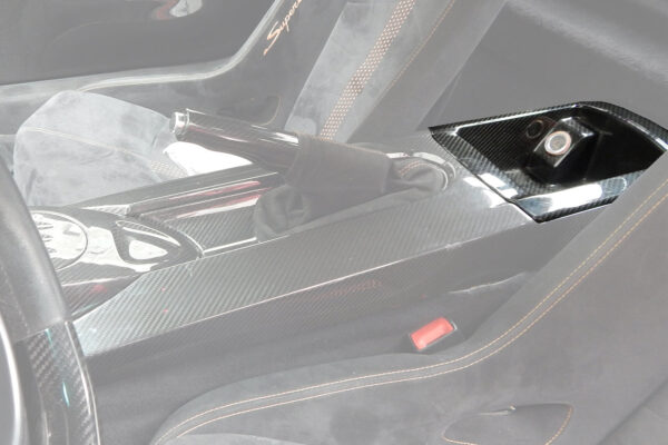 DarwinPRO 2004-2014 Lamborghini Gallardo OEM Style Carbon Fiber Interior Storage Box Cover