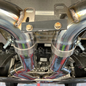 Extreme Online Store EOS Supra A90 A91 Dual Cat Back Exhaust for GR Supra - Image 8