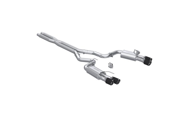 MBRP 2024-2026 Ford Mustang GT 5.0L Armor Pro 3&Prime; Cat-Back Exhaust - Street Profile, Quad Carbon Fiber Tips