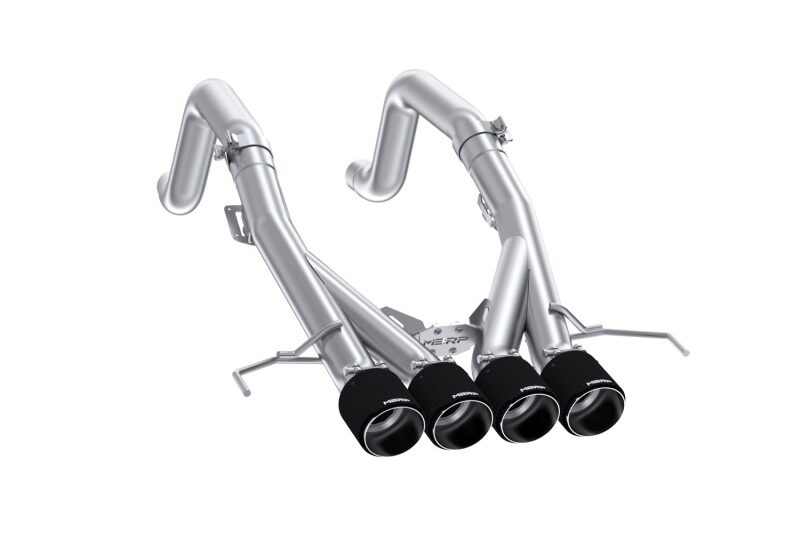 MBRP 2014-2019 Chevrolet Corvette Stingray 6.2L 3-Inch Axle-Back Muffler Bypass - Race Profile, T304 Stainless