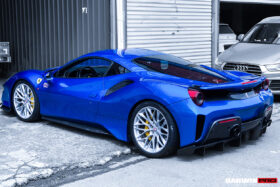DarwinPRO 2015-2020 Ferrari 488 GTB | Spider Pista Style Carbon Fiber Side Skirts - image 2