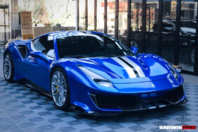 DarwinPRO 2015-2020 Ferrari 488 GTB | Spider Pista Style Carbon Fiber Side Skirts - image 3