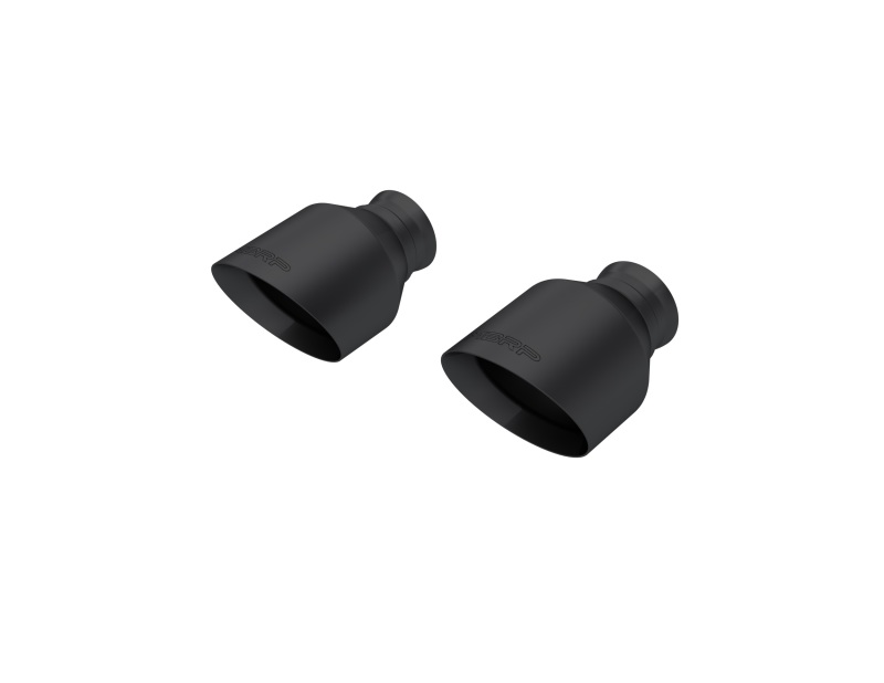 MBRP vehicle-specific exhaust tip for the 2015-2023 Dodge Charger &mdash; part T5197BLK