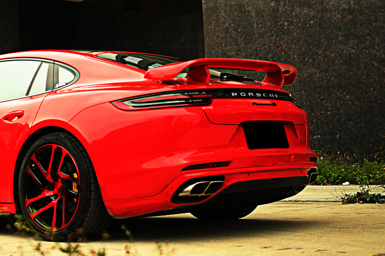 DarwinPRO 2017-2023 Porsche Panamera 971-1 & 971-2 TA Style Carbon Fiber Trunk Spoiler Wing