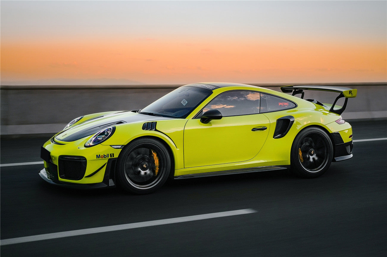 DarwinPro Aerodynamics DarwinPRO 991 Turbo S GT2RS Style Carbon Fiber Quarter Panel Side Scoops