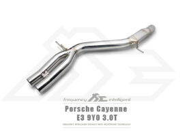 Fi EXHAUST 2019-2025 Porsche Macan/Cayenne 9YA.1 / 9YA.2 Cayenne 3.0T Sport 200 Cell Downpipe - image 5