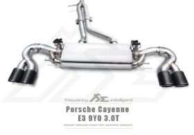 Fi EXHAUST 2019-2025 Porsche Macan/Cayenne 9YA.1 / 9YA.2 Cayenne 3.0T Sport 200 Cell Downpipe - image 2