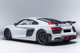 DarwinPro Aerodynamics DarwinPRO R8 GEN2 Coupe&Spyder Performance Parts Style Dry Carbon Fiber Side Skirts