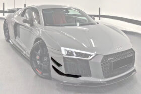 DarwinPro Aerodynamics DarwinPRO R8 GEN2 Coupe & Spyder Performance Parts Style Dry Carbon Fiber Front Canards