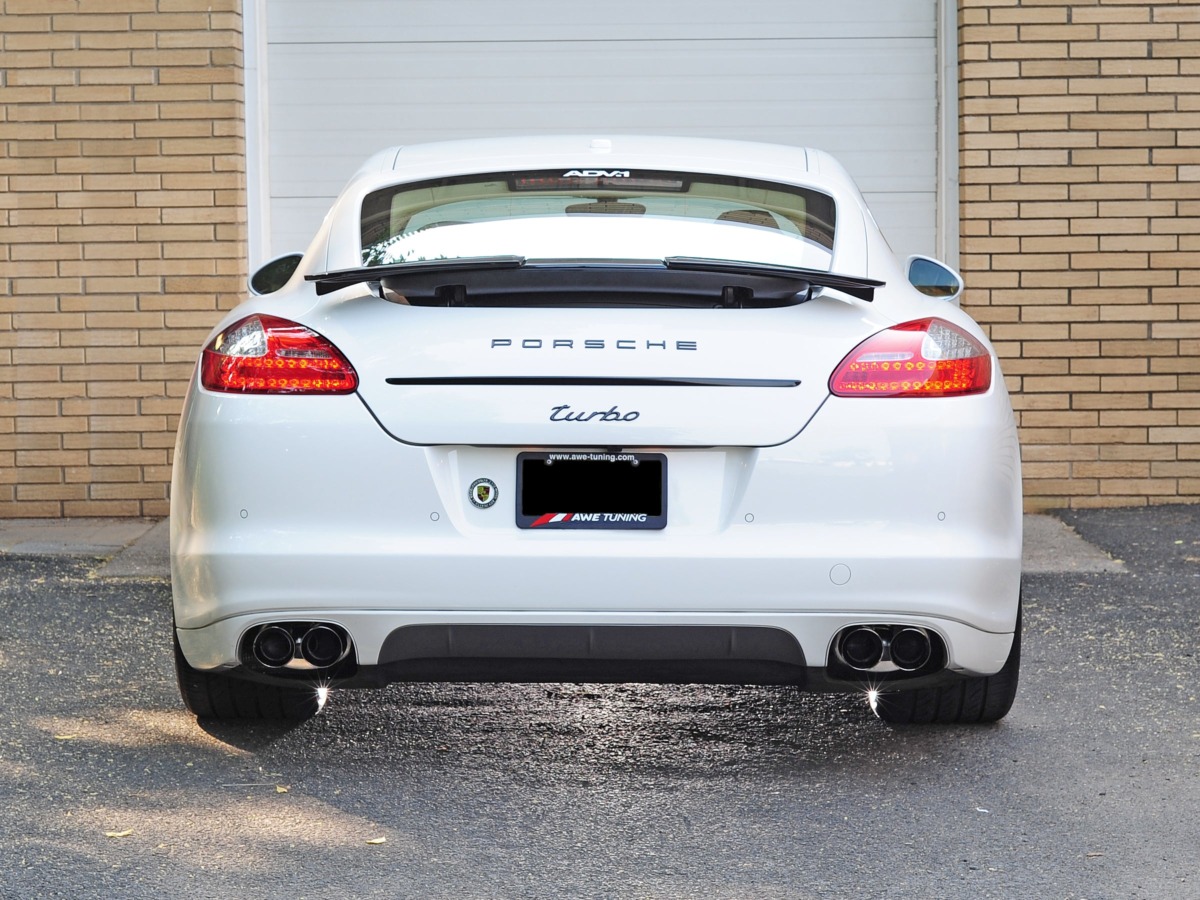 AWE Touring Edition Exhaust for the 2010-2016 Porsche Panamera Turbo