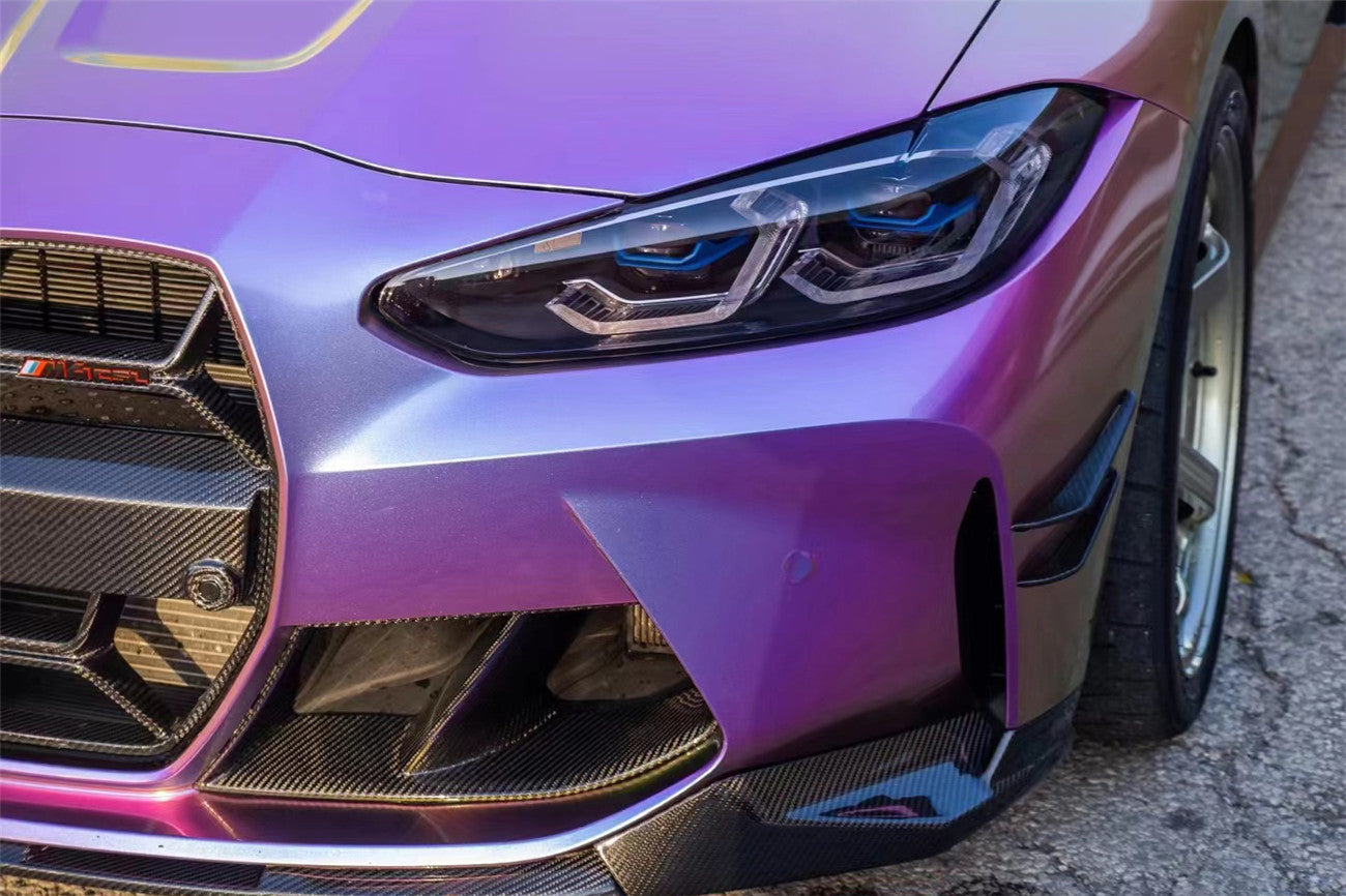 DarwinPRO 2021-UP BMW M3 G80 M4 G82 G83 MP Style Carbon Fiber Front Canards