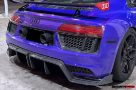 DarwinPro Aerodynamics DarwinPRO R8 GEN2 Coupe & Spyder Carbon Fiber Rear Diffuser DarwinPRO (iMP Design) - Image 11