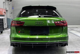 DarwinPRO 2013-2018 Audi RS6 Avant Carbon Fiber Rear Lip - image 8