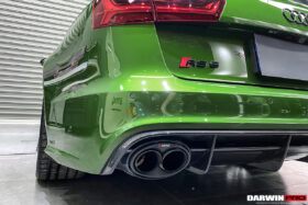 DarwinPRO 2013-2018 Audi RS6 Avant Carbon Fiber Rear Lip - image 9
