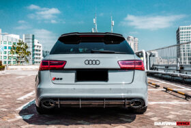 DarwinPRO 2013-2018 Audi RS6 Avant Carbon Fiber Rear Lip - image 6
