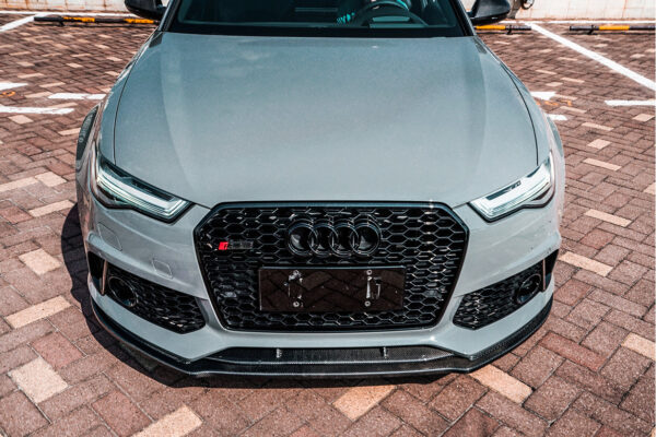 DarwinPRO 2013-2018 Audi RS6 Avant Carbon Fiber Carbon Fiber Front Lip