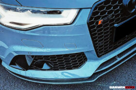 DarwinPRO 2013-2018 Audi RS6 Avant Carbon Fiber Carbon Fiber Front Lip - image 8