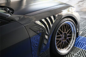 DarwinPRO 2021-UP BMW M3 G80 G81 M4 G82 G83 OD Style Dry Carbon Fiber Front Fender - image 1