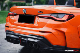 DarwinPRO 2021-UP BMW M4 G82 G83 BKSSII Style Rear Bumper with LED Light - image 5