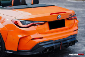 DarwinPRO 2021-UP BMW M4 G82 G83 BKSSII Style Rear Bumper with LED Light - image 6
