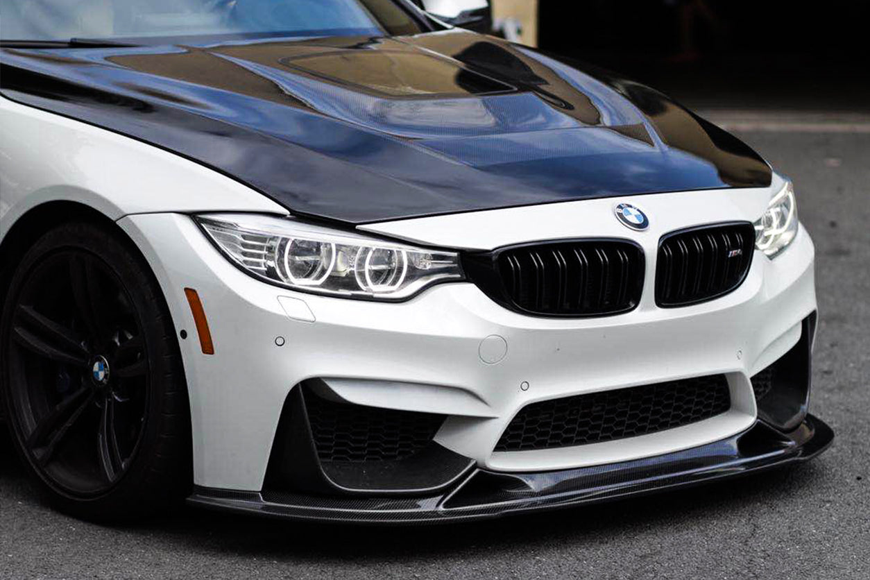 DarwinPRO 2014-2020 BMW M3 F80 & M4 F82 BS Style Carbon Fiber Front Lip