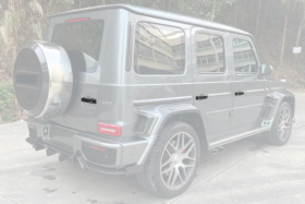 DarwinPRO 2018-2024 Mercedes Benz G550 & G63 AMG W464 G-Wagon BR G900 Style Dry Carbon Door Handle Cover - image 1