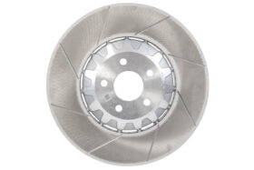 2024-2026 Ford Mustang Dark Horse/GT – Steeda Two-Piece Slotted Front Rotor Set (3)