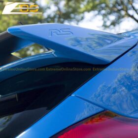 EOS 2012-2025 Ford Focus SE | ST | RS Primer Black Rear spoiler - image 4