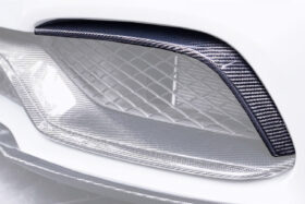 DarwinPRO 2015-2021 Mercedes Benz W205 C63 S AMG Carbon Fiber Front Canards - image 1