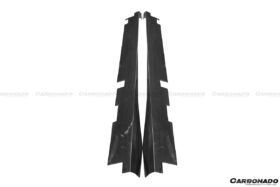 DarwinPRO 2015-2019 Lamborghini Huracan LP610 LP580 DC Style Carbon Fiber Side Skirts Under Board - image 1