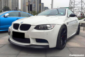 DarwinPRO 2008-2012 BMW M3 E90 & E92 & E93 L1 Style Carbon Fiber Front Lip - image 2