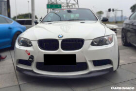 DarwinPRO 2008-2012 BMW M3 E90 & E92 & E93 L1 Style Carbon Fiber Front Lip - image 4